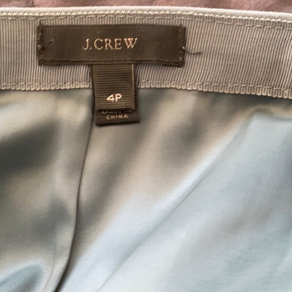 J Crew Lined pencil skirt VGUC size P4 - Picture 4 of 5